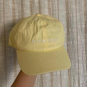 Diamond Supply Co. Yellow Dad Hat